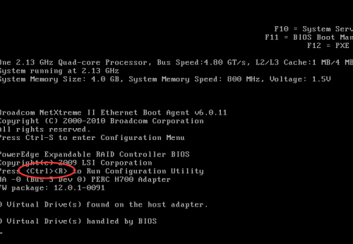 戴尔6I H700 H310 H710 阵列卡配置