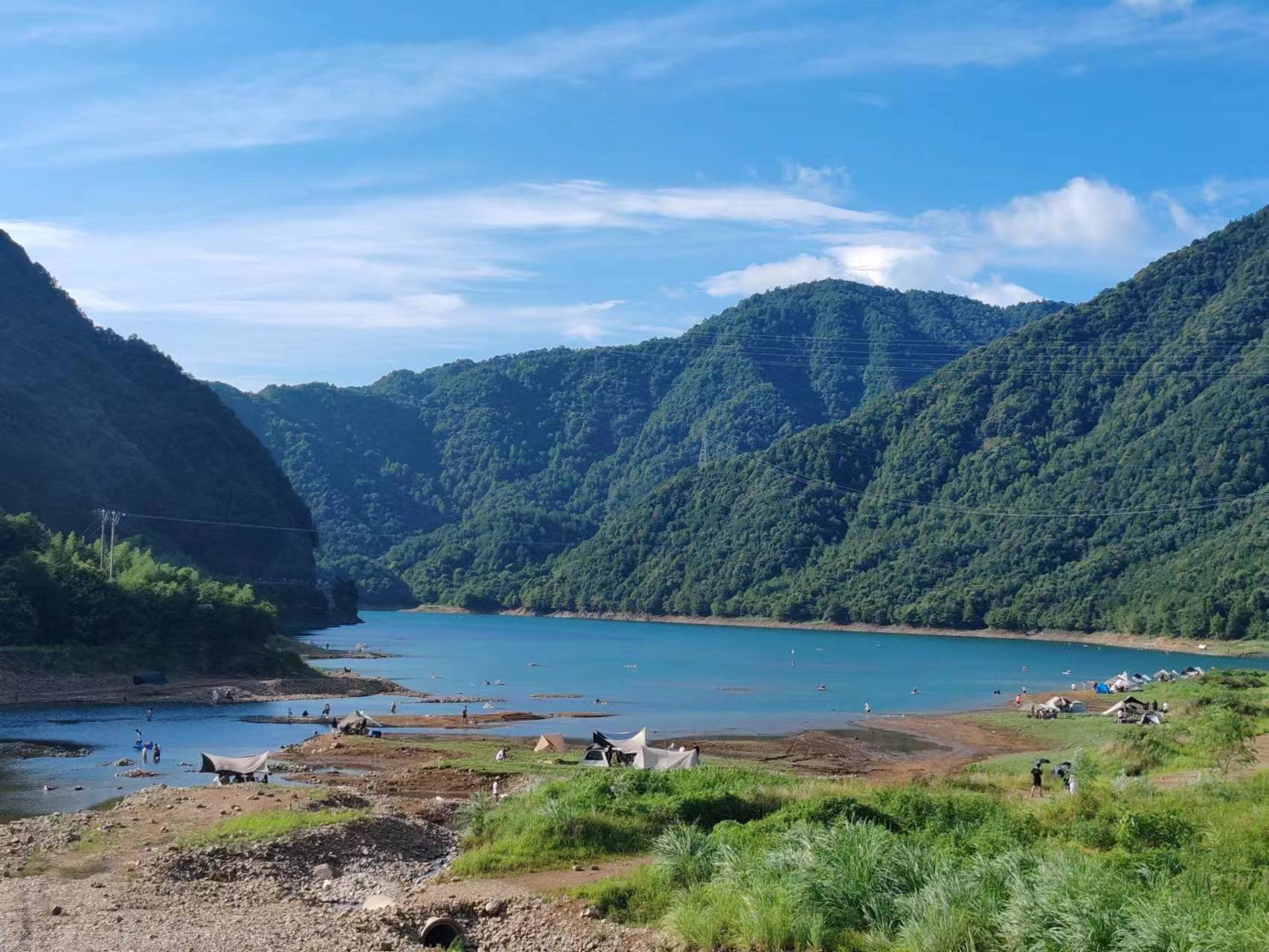 肖岭水库-露营