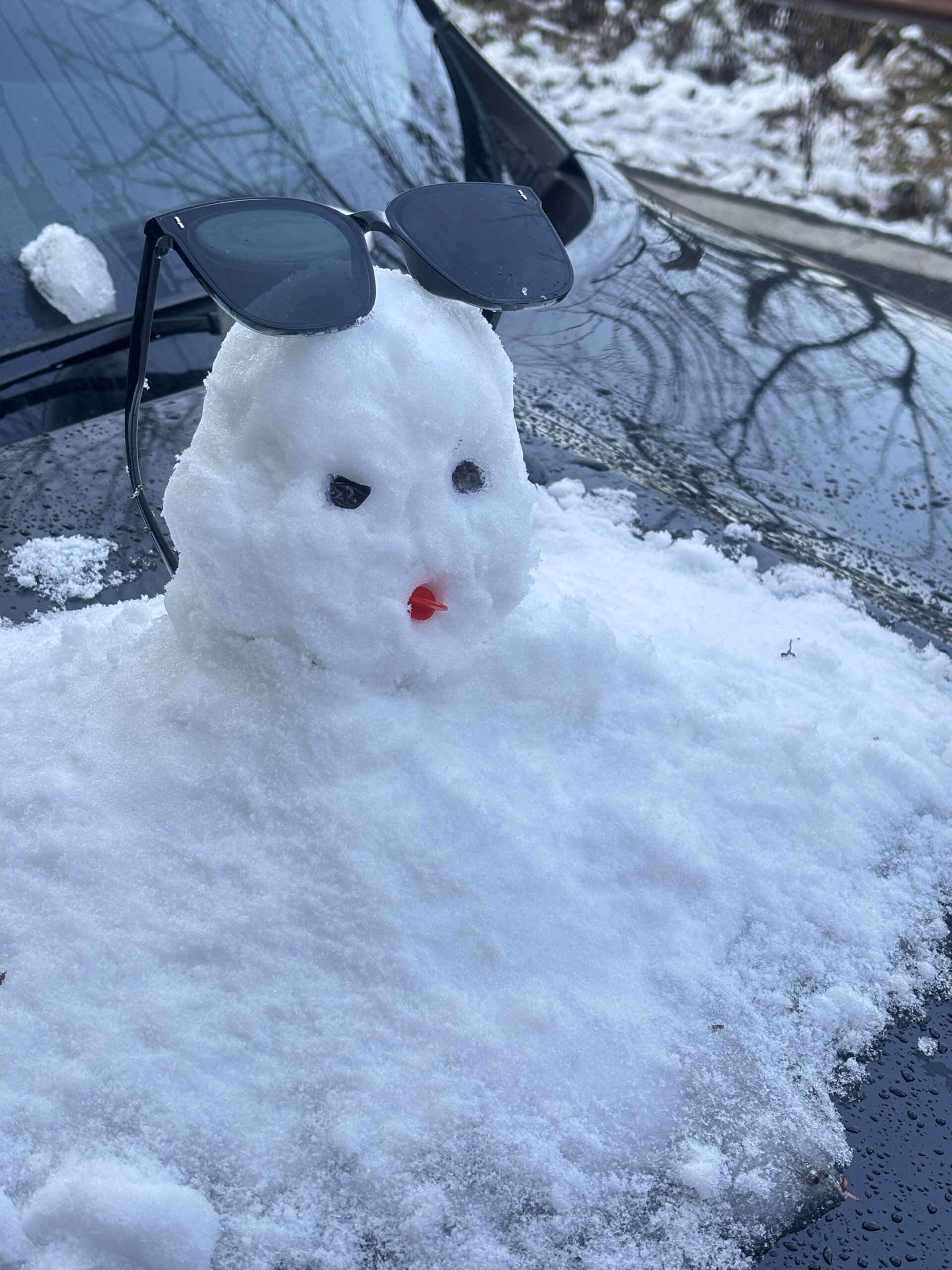 2026-杭州萧山同盘顶第一场雪 
